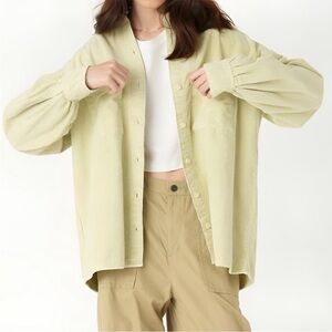 NWT Levi’s Jovi Relaxed Corduroy Button Down Shirt Jacket Shacket